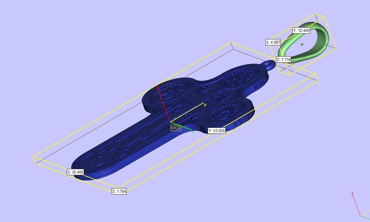 Cross prayer cyrillic orthodox Free 3D print model_8