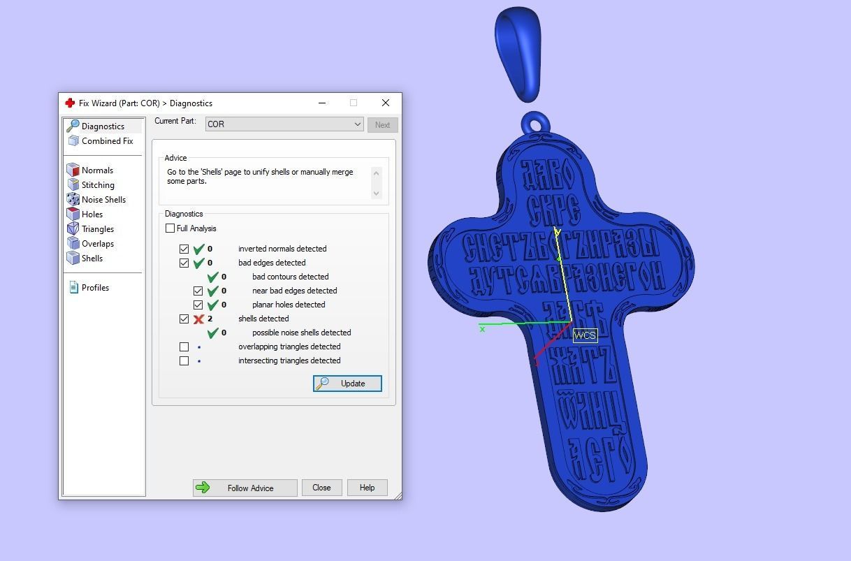 Cross prayer cyrillic orthodox Free 3D print model_6