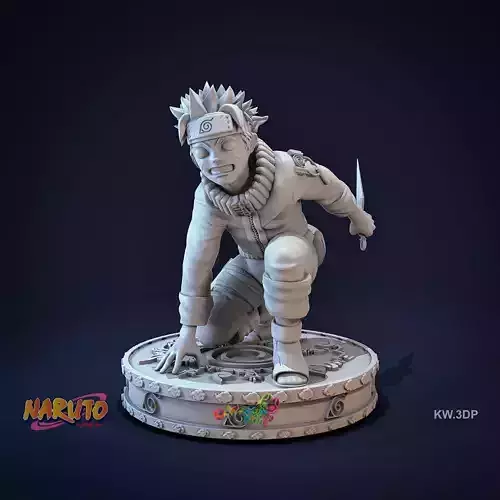base naruto 10 3D print model