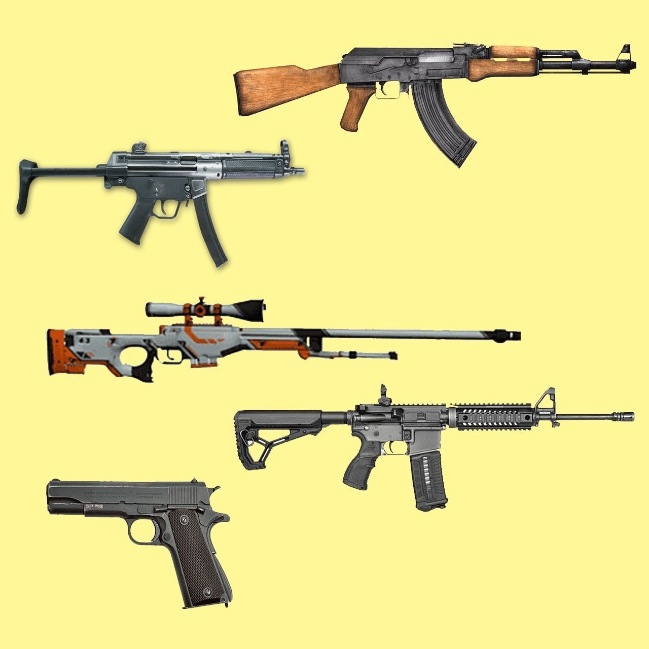 Small Military Pack Low-poly 3D model_1