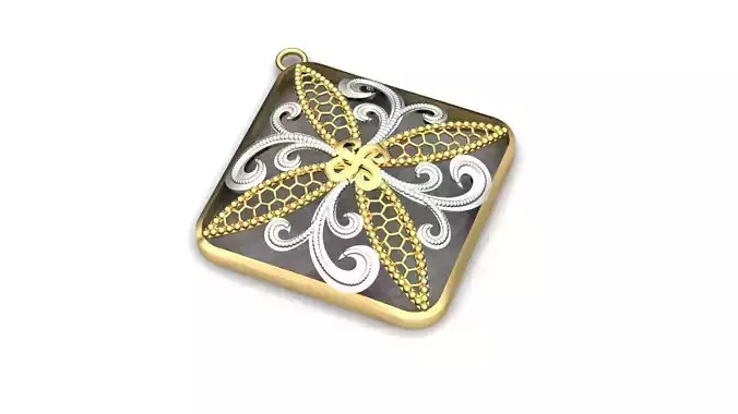 Luxury Pendant  3D print model
