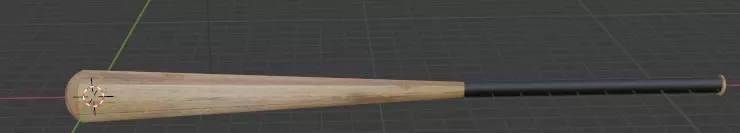 Baseball Bat Free low-poly 3D model