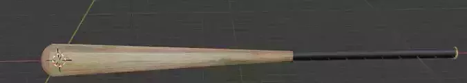 Baseball Bat Free low-poly 3D model