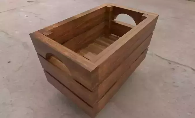 wooden basket