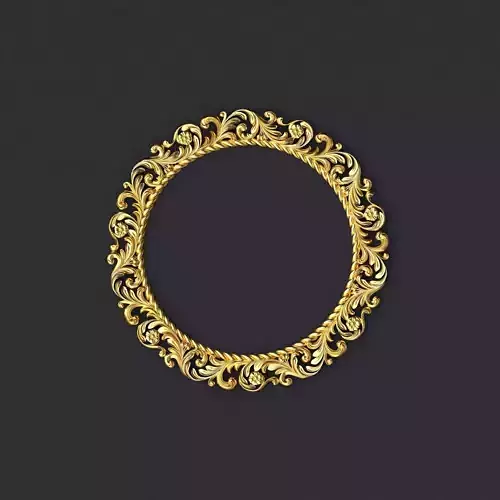 mirror gold ornate frame