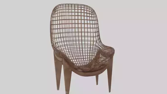 Wire Table and Chair