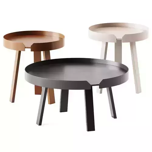 Around coffee table set by Muuto