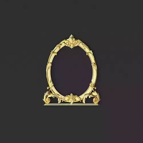 mirror ornate gold frame