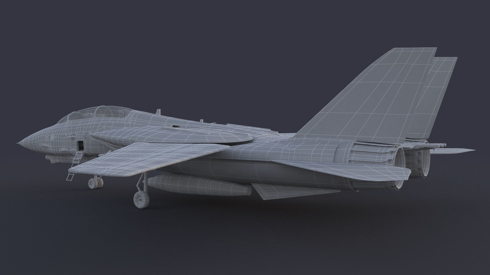 F 14 Tomcat 3D model_10