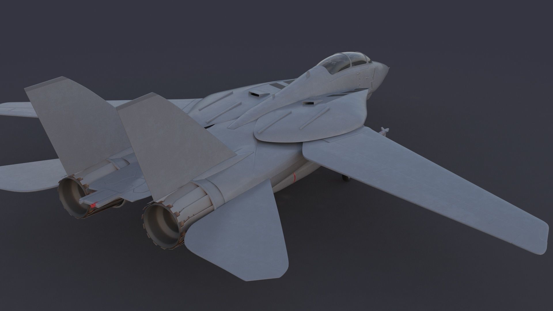 F 14 Tomcat 3D model_4