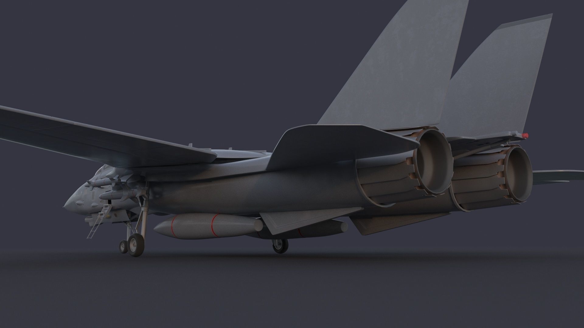 F 14 Tomcat 3D model_5