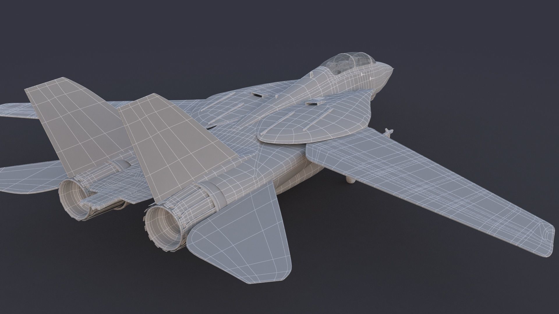 F 14 Tomcat 3D model_13
