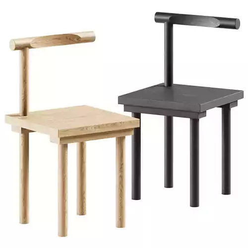 Sculptural Chair by Kristina Dam Studio