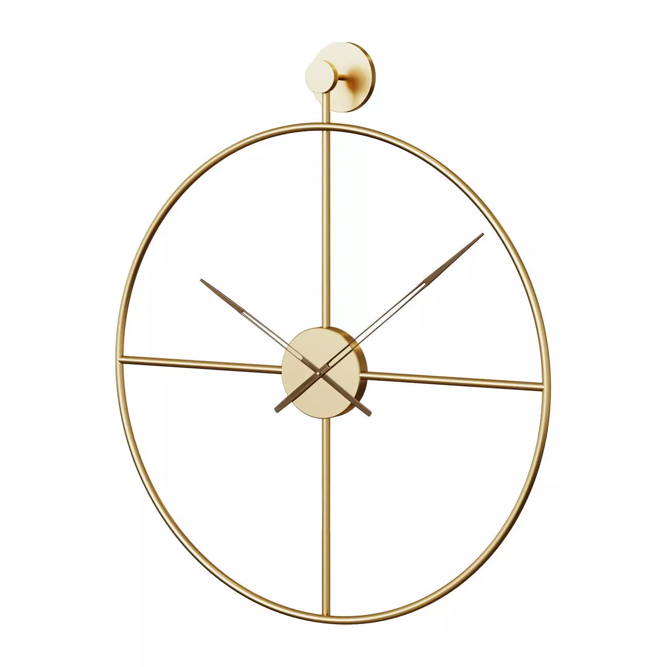 Milano wall clock 3D model
