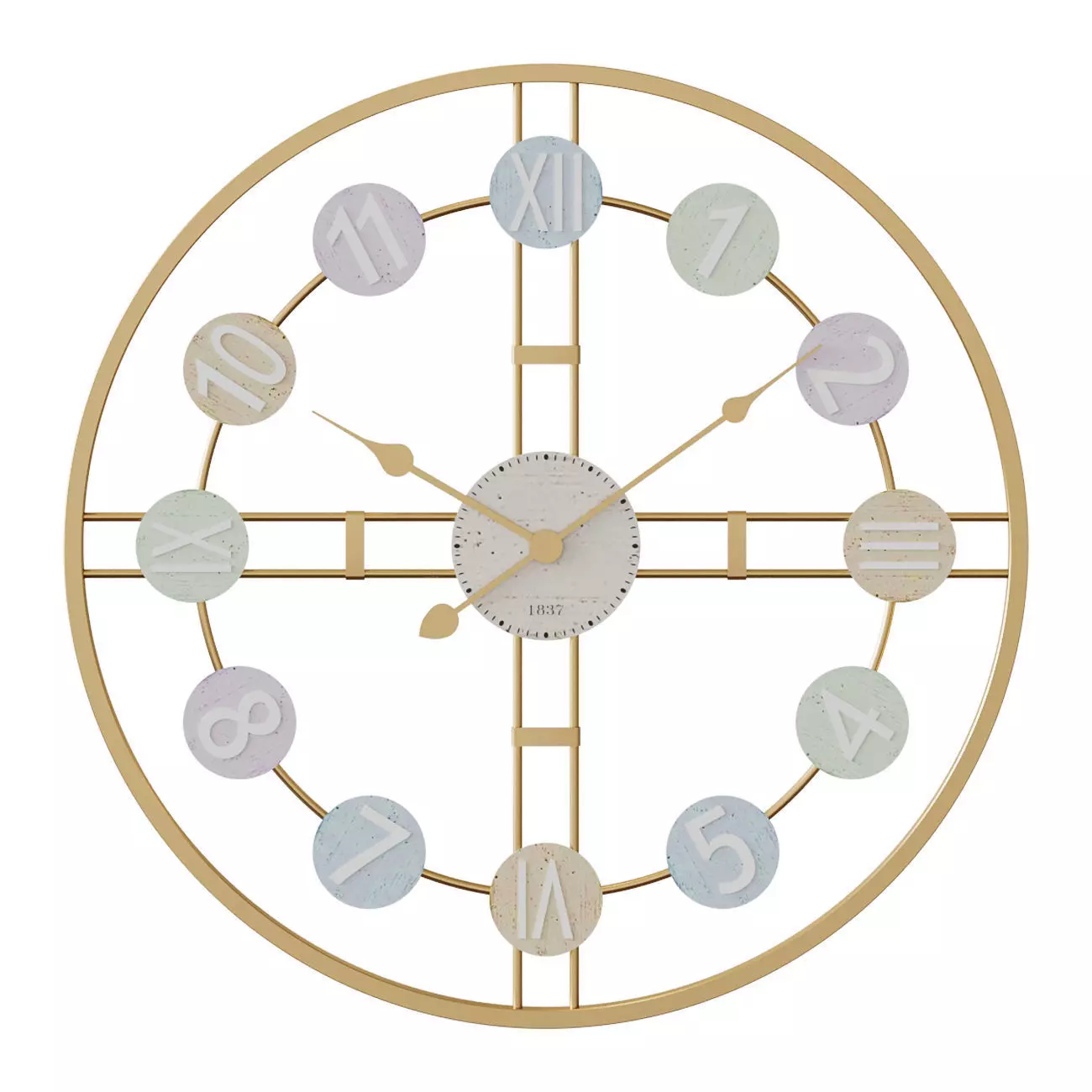 Modena wall clock 3D model