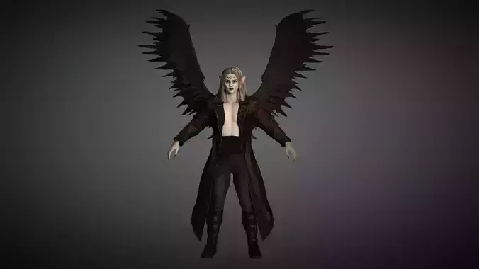AAA Fantasy Male Character 08 The Vampire