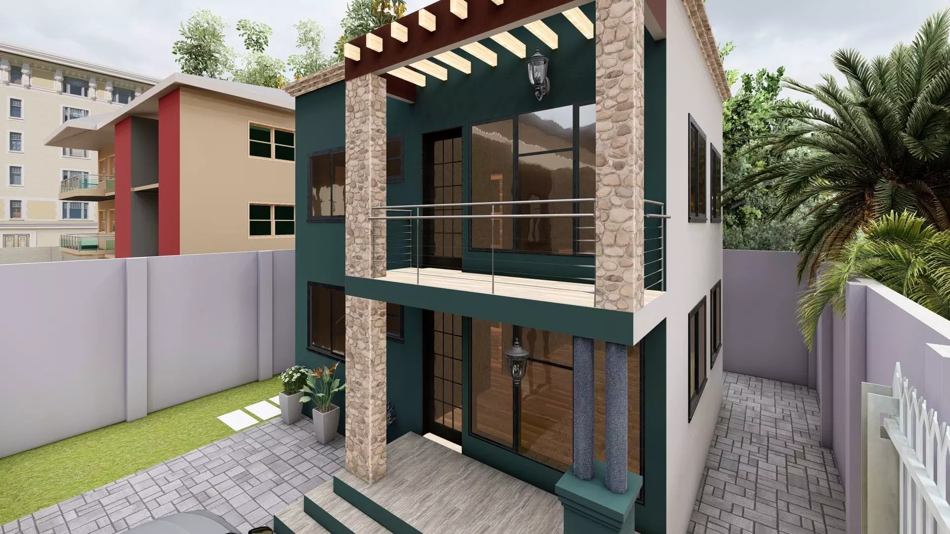 Luxurious Family Apartment 3D model