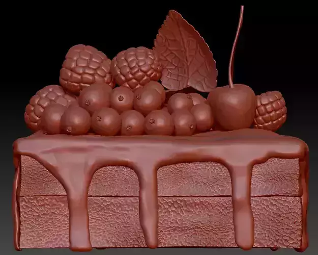 Cake Fake Decor Artifical 3D print model