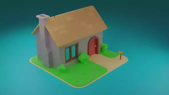  Stylized  house