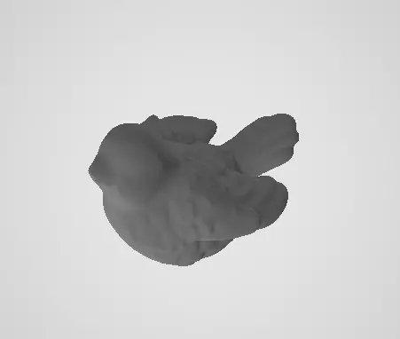 Pottery Bird 3D model