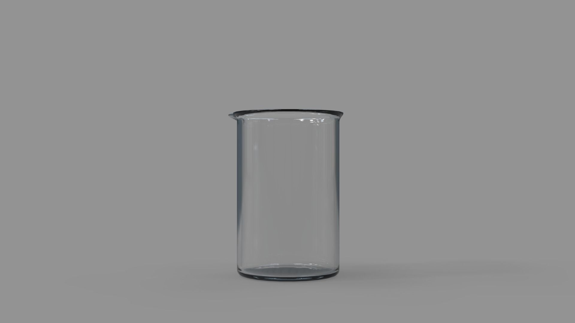 Laboratory flasks Low-poly 3D model_10