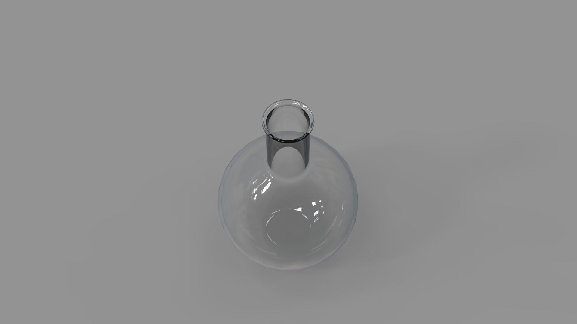Laboratory flasks Low-poly 3D model_12