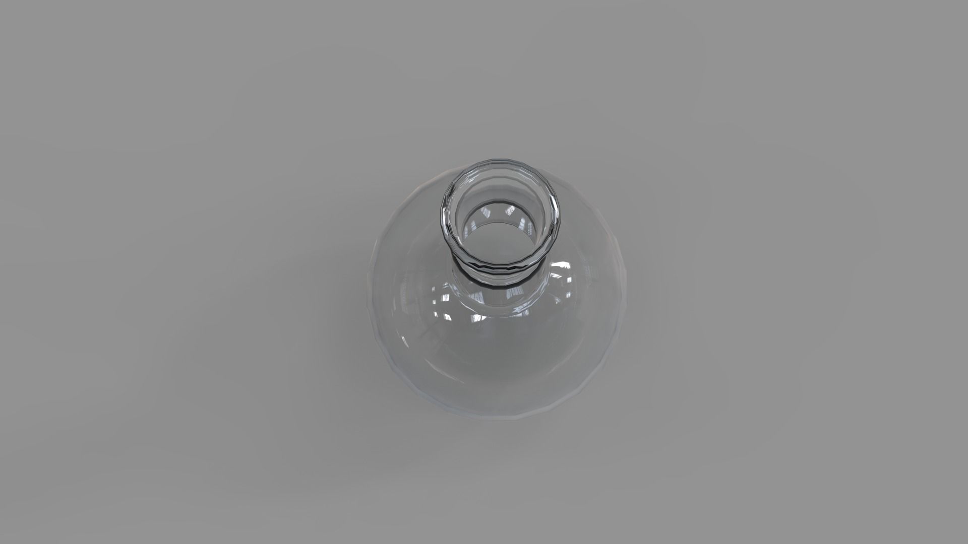 Laboratory flasks Low-poly 3D model_4