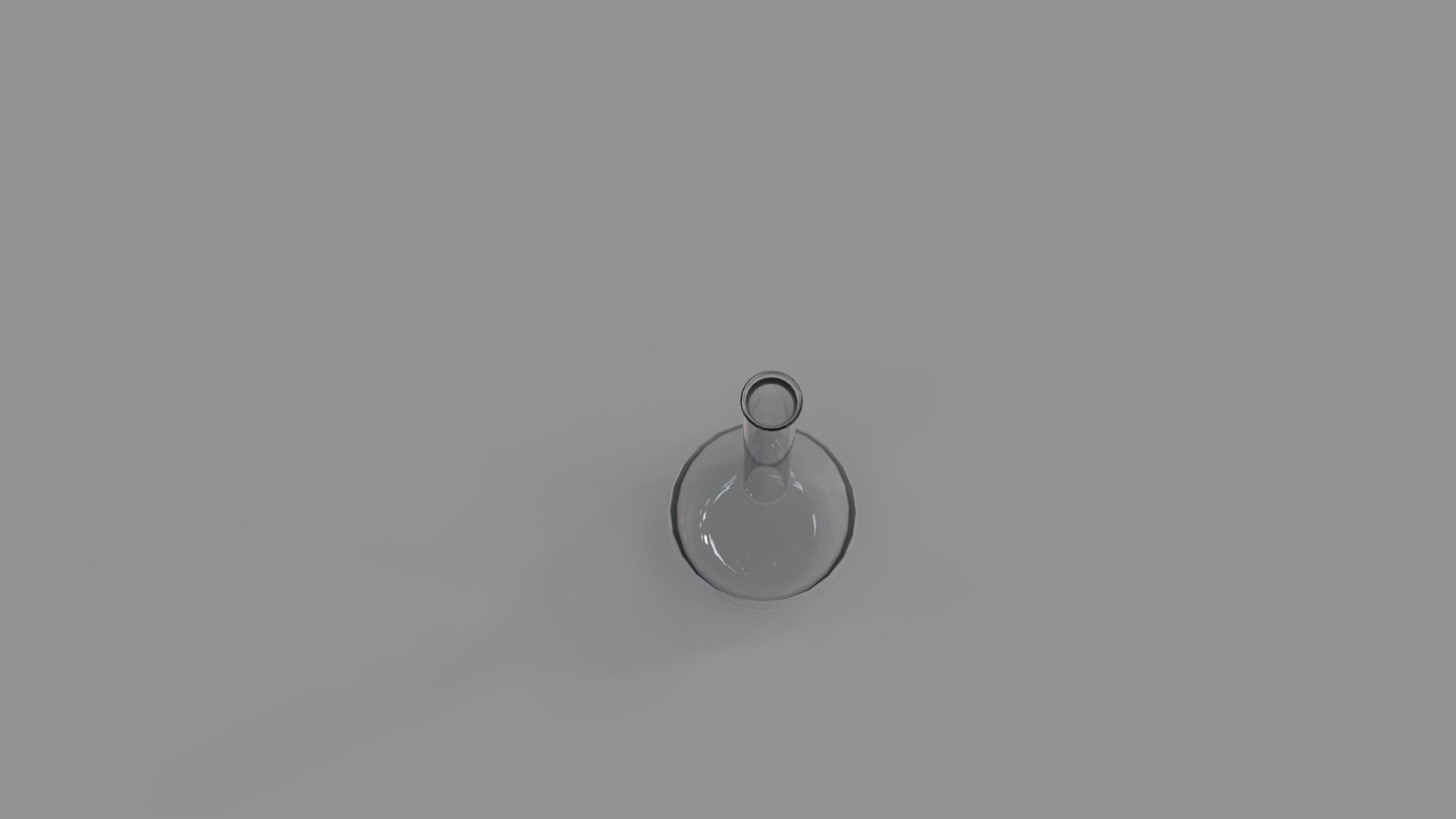 Laboratory flasks Low-poly 3D model_8