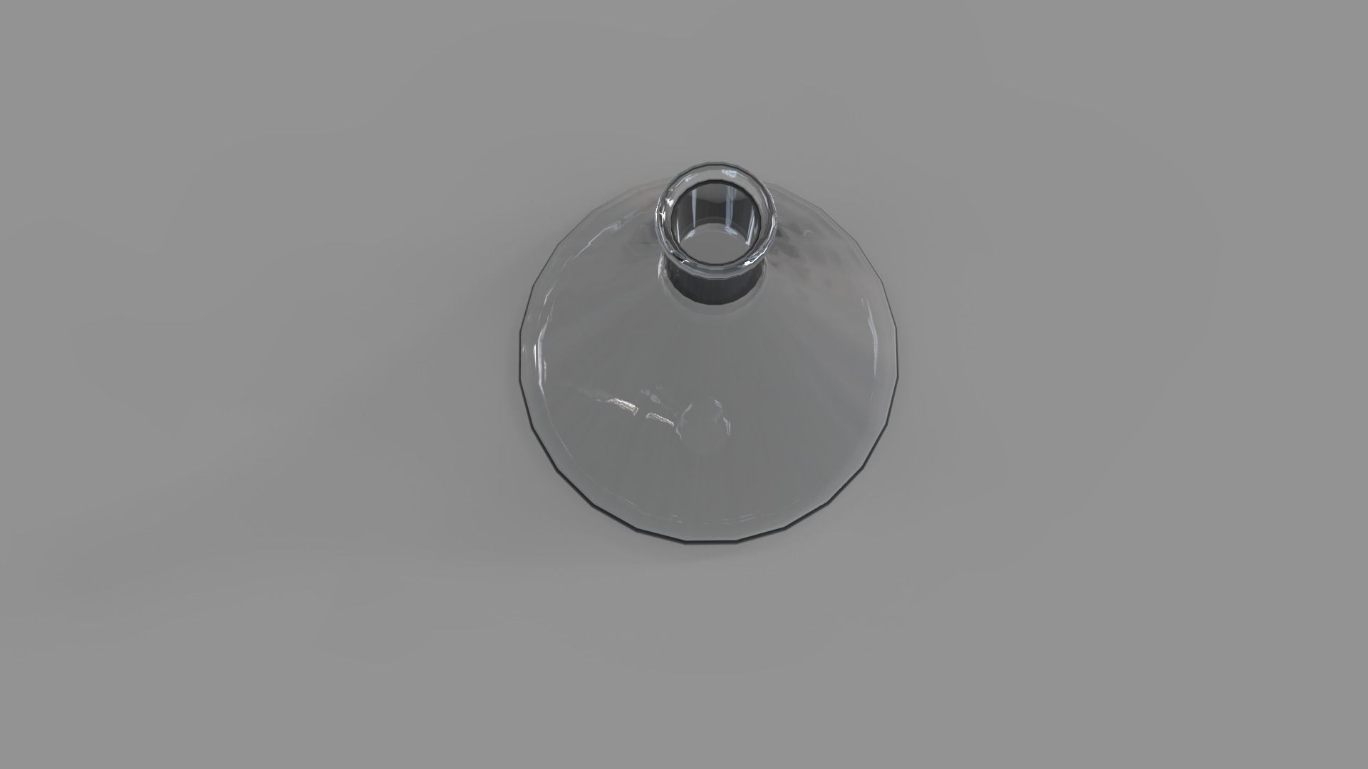 Laboratory flasks Low-poly 3D model_5