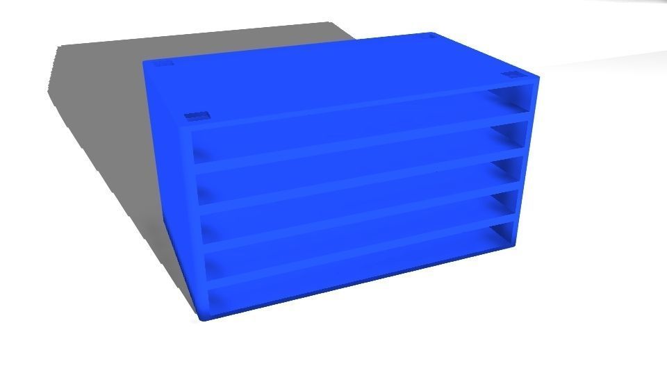 Playstation 5 Game Case Tower Free 3D print model_4