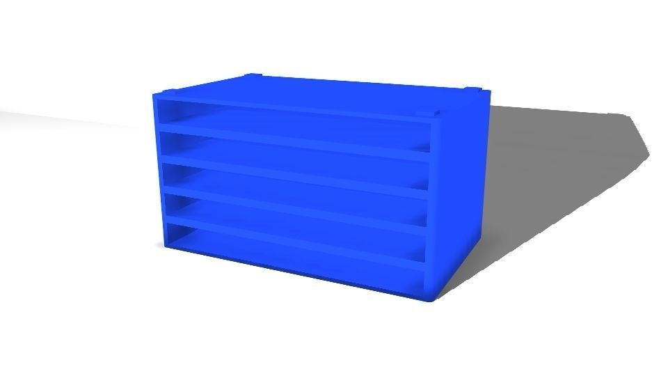 Playstation 5 Game Case Tower Free 3D print model_2