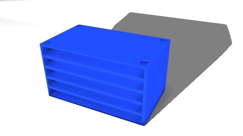 Playstation 5 Game Case Tower Free 3D print model_5