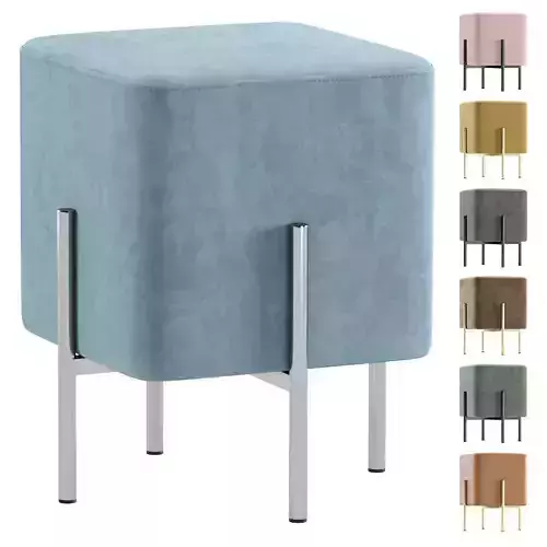 Small Gatsby Bench Velvet and Leather iModern