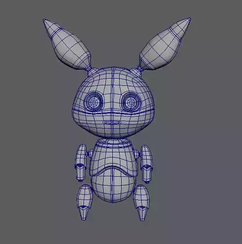 Pikachu Robot 3D model
