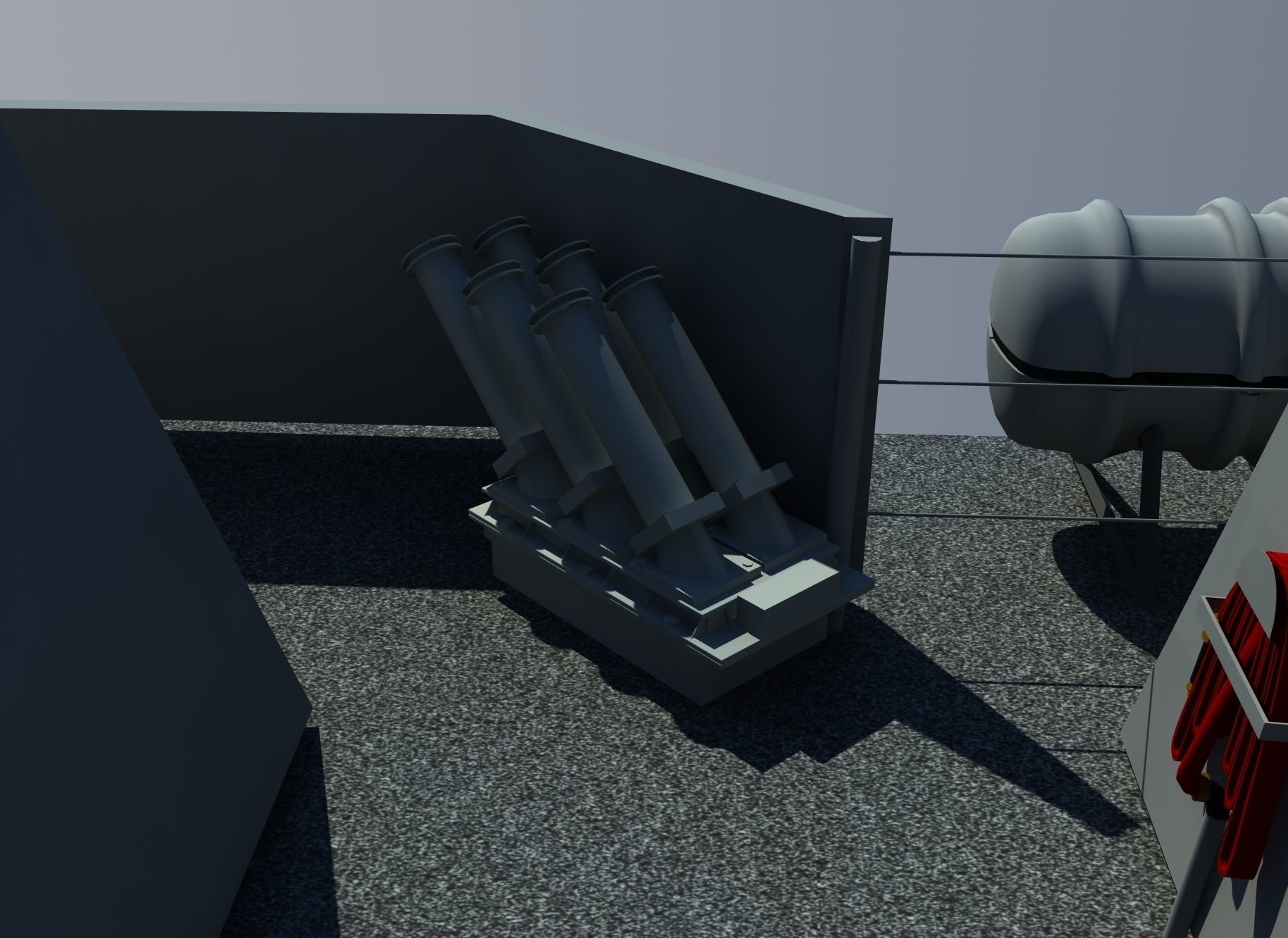 KILIC-II Class Fast Attack Craft TCG MIZRAK 3D model_13