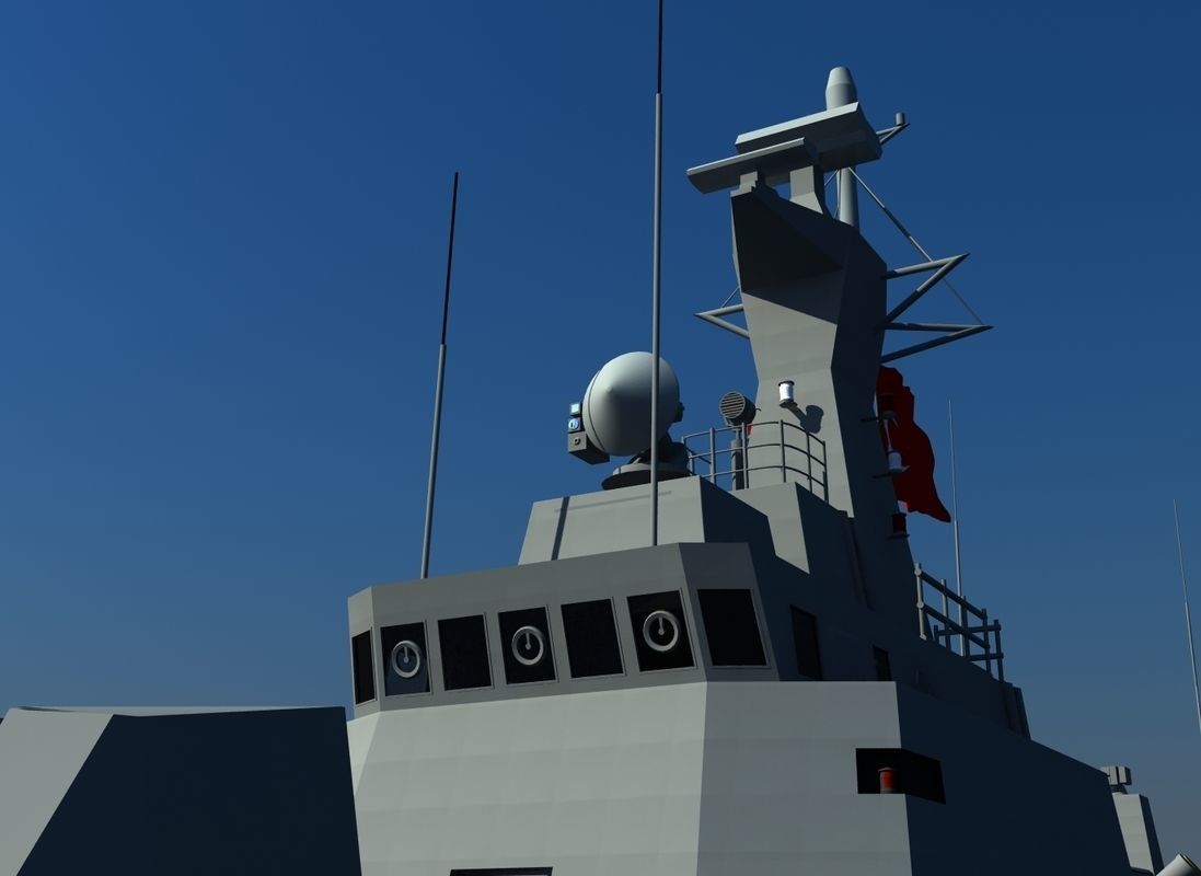 KILIC-II Class Fast Attack Craft TCG MIZRAK 3D model_11