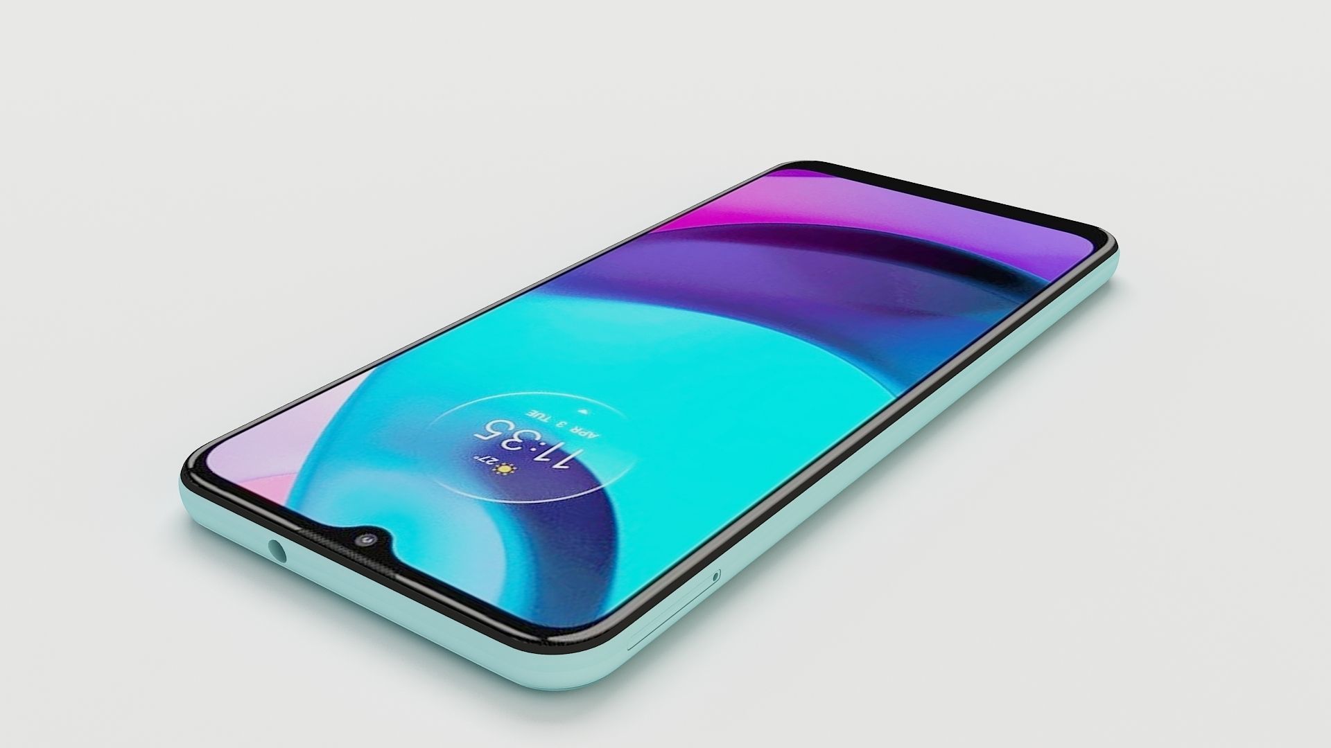 Motorola Moto E20 3D model_3