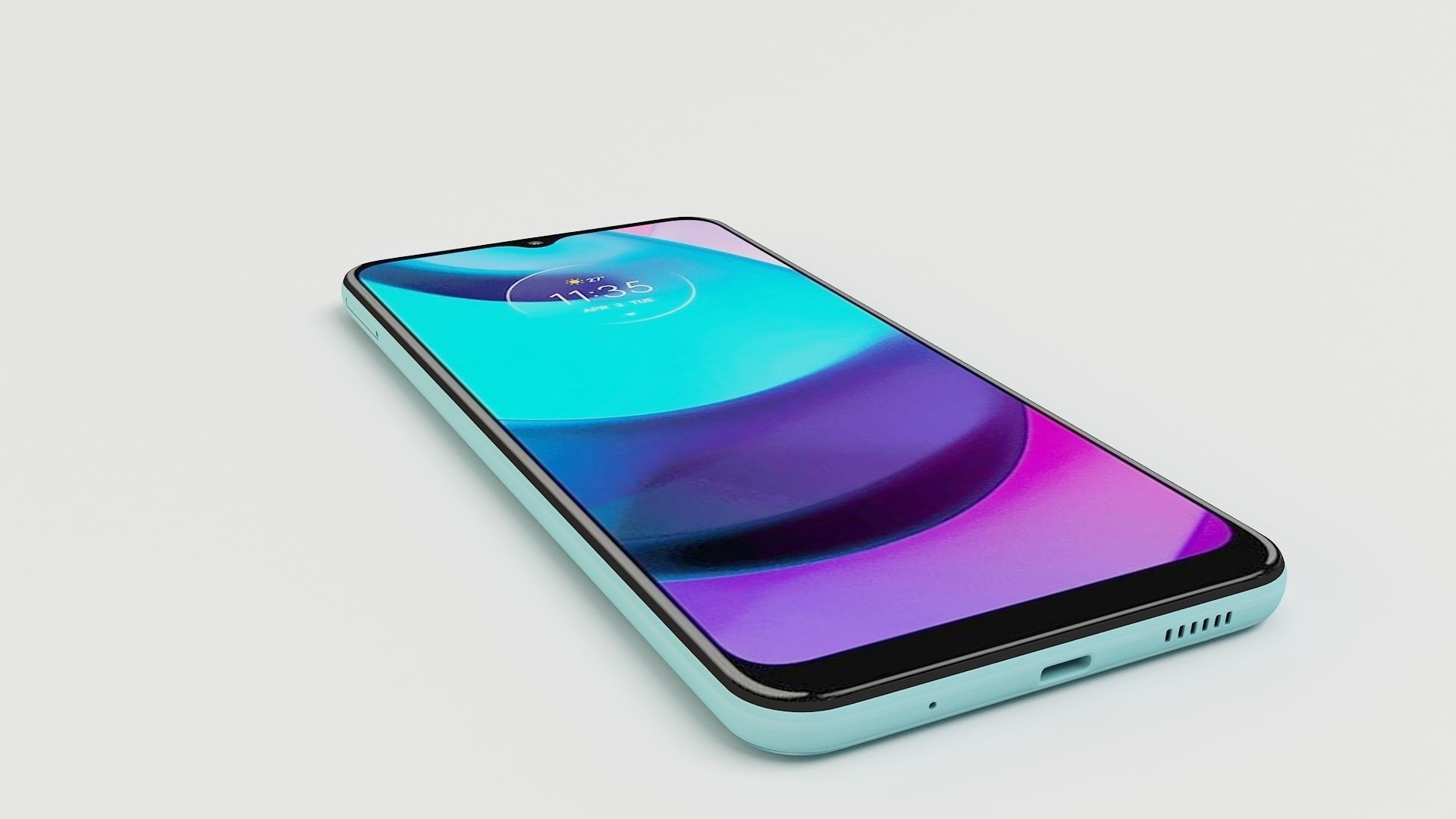 Motorola Moto E20 3D model_10