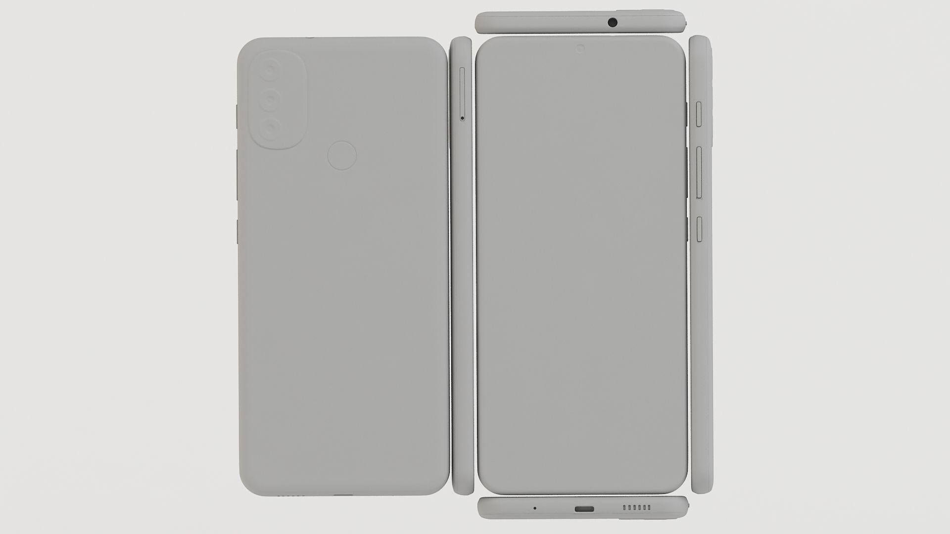 Motorola Moto E20 3D model_17