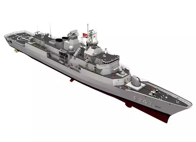 MEKO 200 TN TCG KEMALREIS 3D model