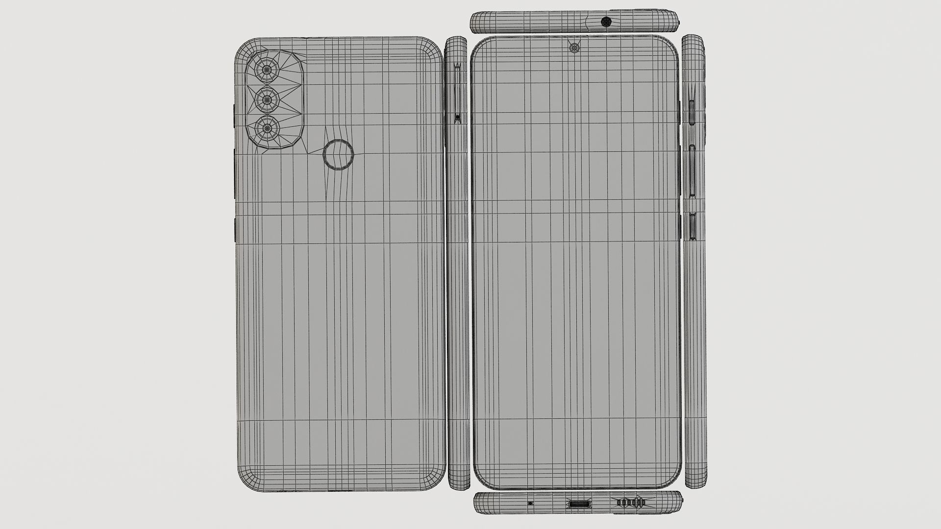 Motorola Moto E20 BLACK 3D model_19