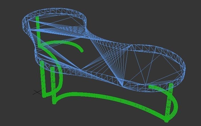 Table coffee 3D model_4