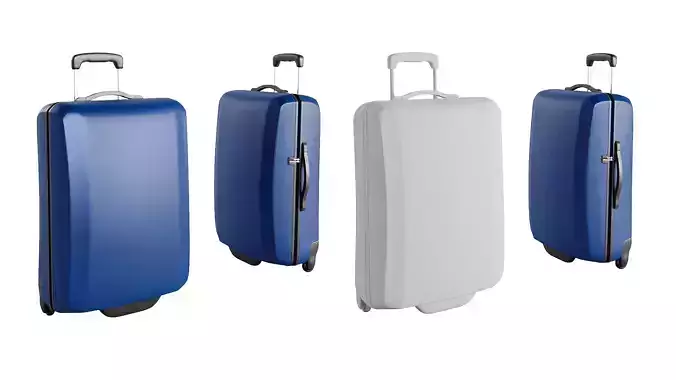 Suitcase two suitcases on wheels