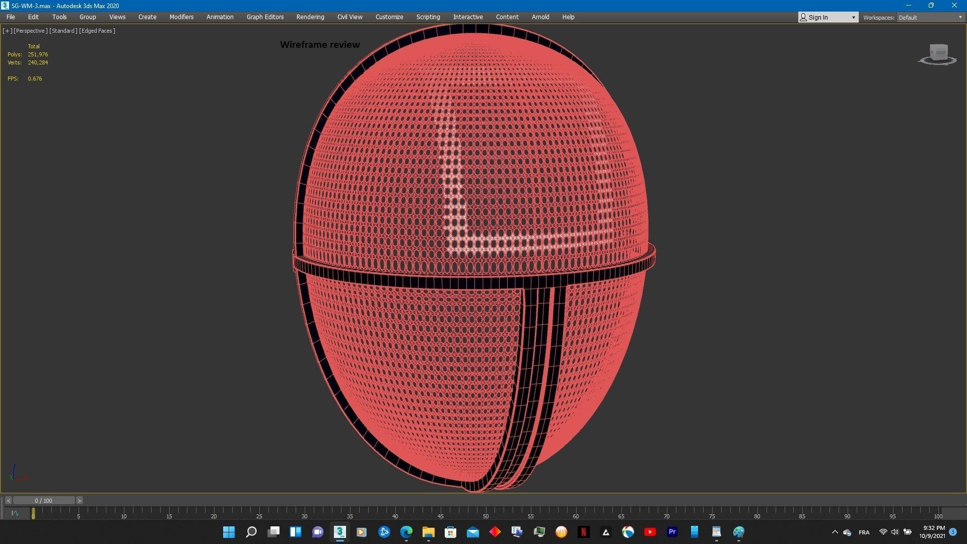 Squid Game Soldier Mask 3D model_2