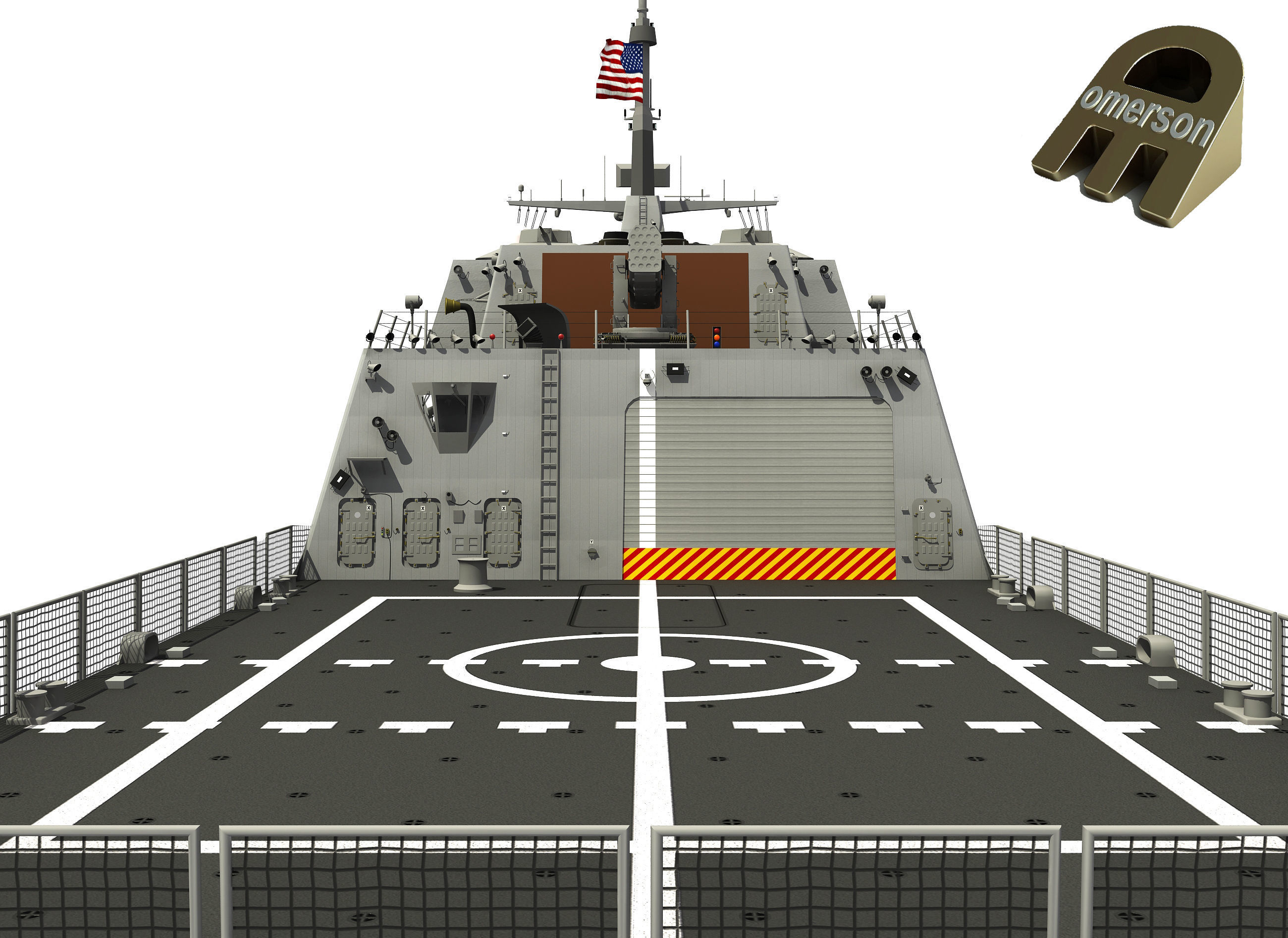 FREEDOM CLASS LCS USS MILWAUKEE 3D model_5