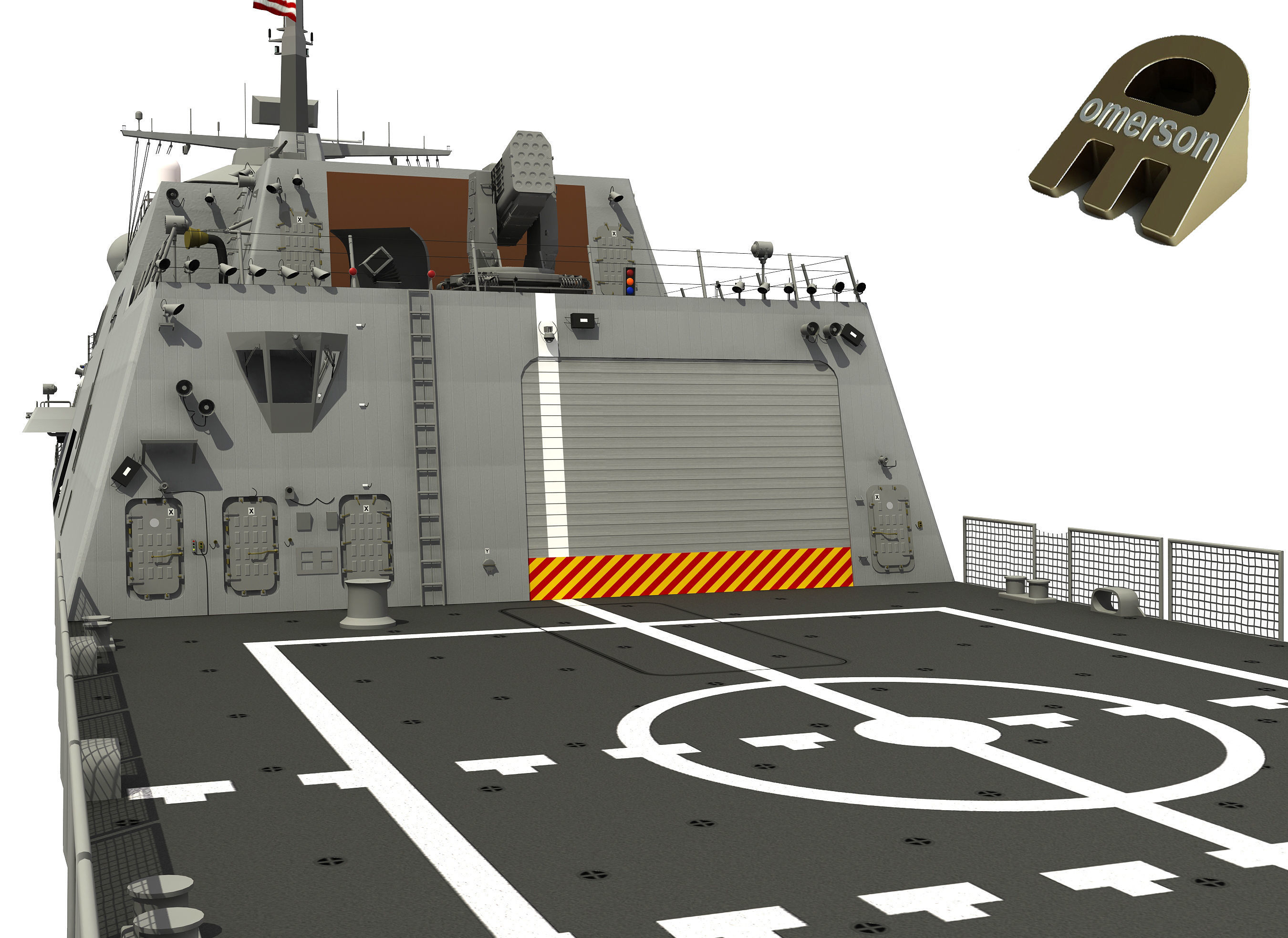 FREEDOM CLASS LCS USS MILWAUKEE 3D model_12