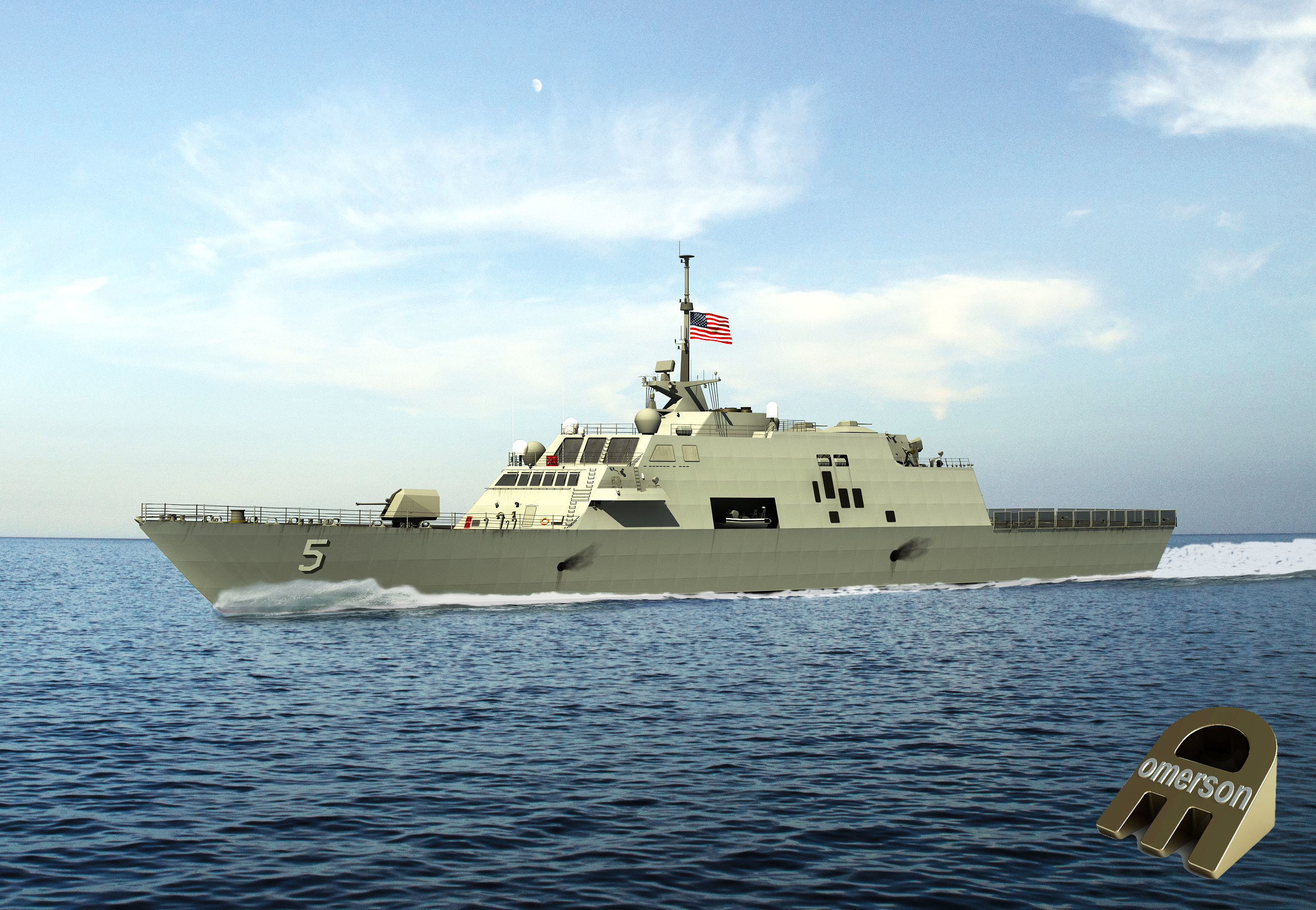 FREEDOM CLASS LCS USS MILWAUKEE 3D model_1