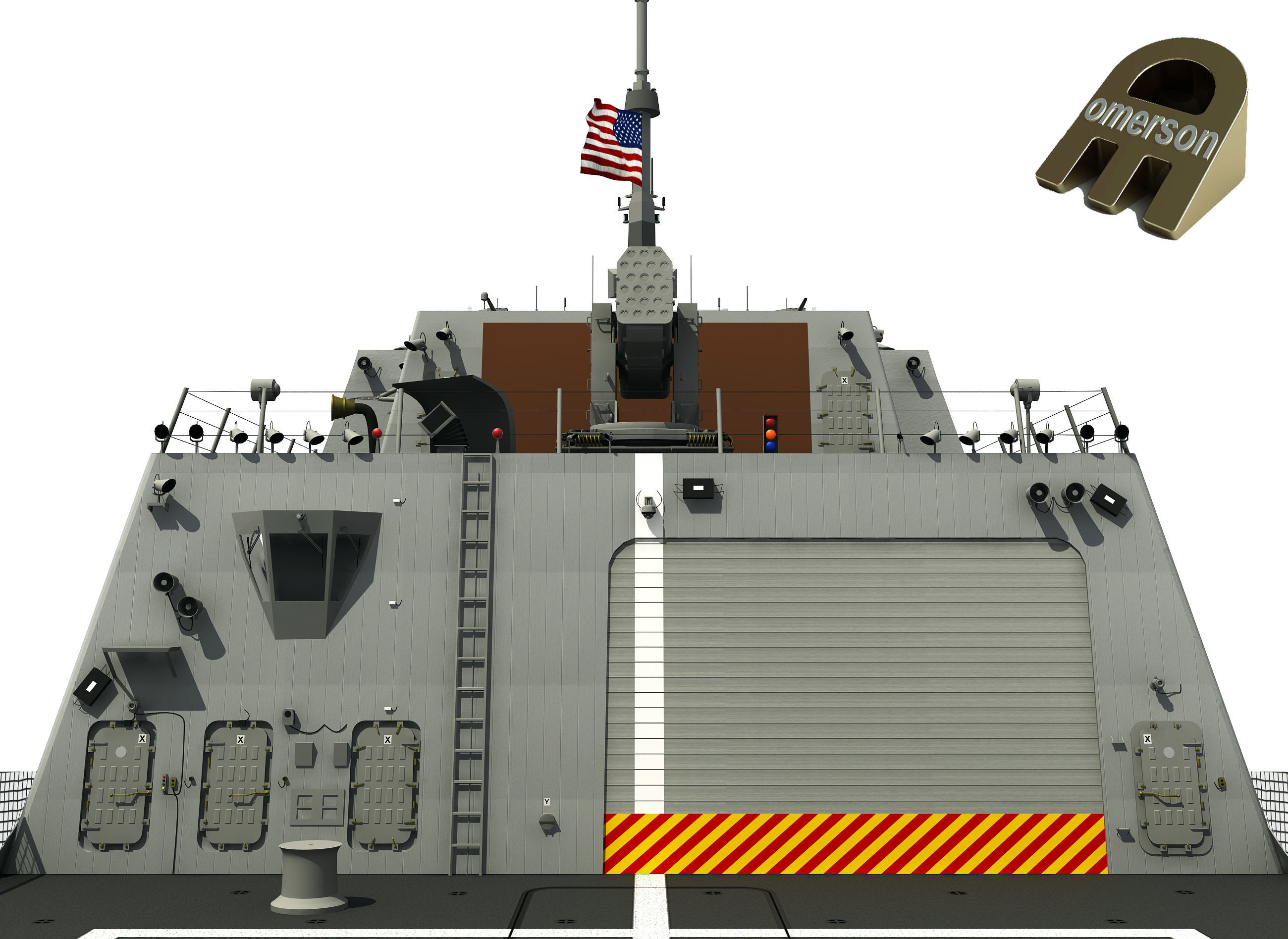 FREEDOM CLASS LCS USS MILWAUKEE 3D model_6