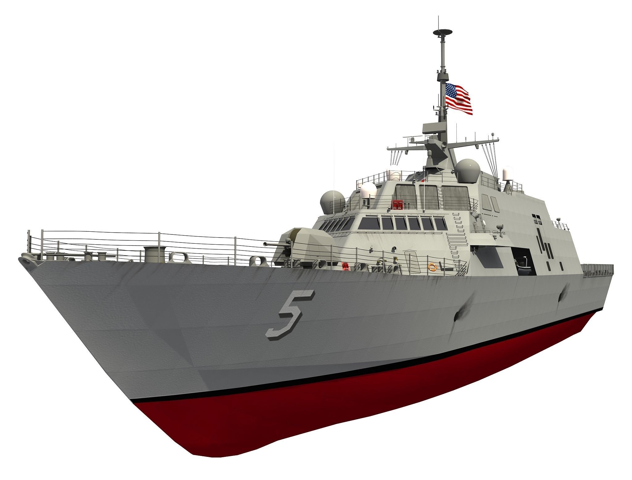 FREEDOM CLASS LCS USS MILWAUKEE 3D model_21