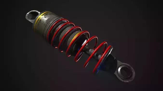 Shock Absorber 3D model